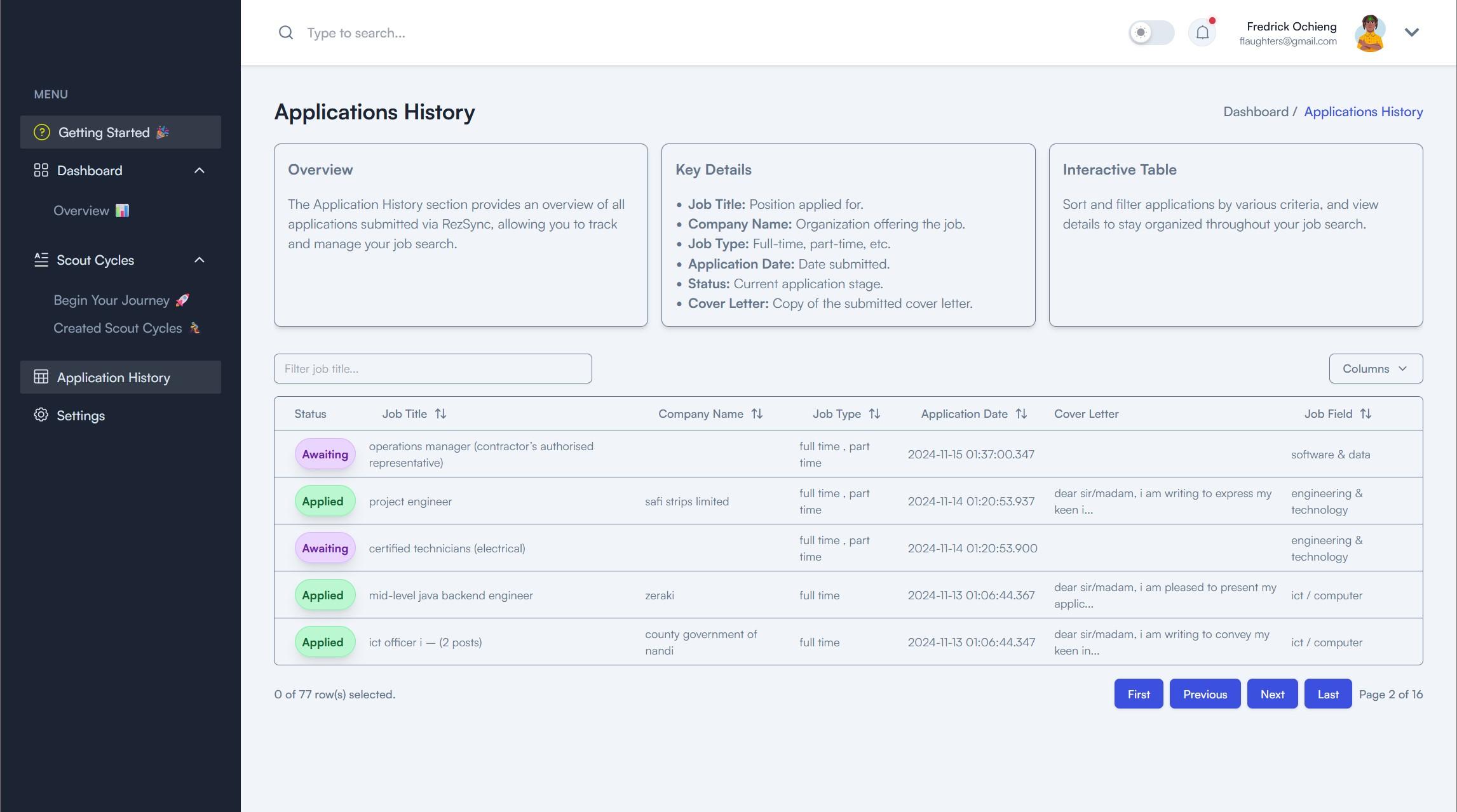 Real-time Progress Analytics